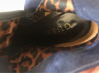 Botines azul marino Guess