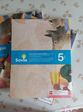 Libros de lengua de 5° primaria
