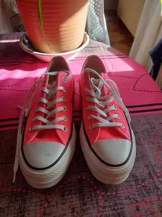 Converse Rosa Flúor 