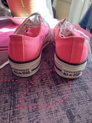 Converse Rosa Flúor 