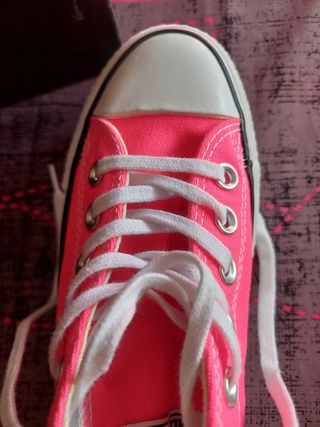 Converse Rosa Flúor 