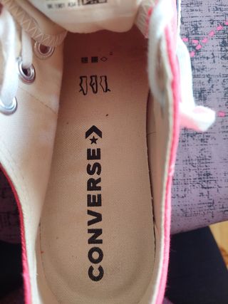 Converse Rosa Flúor 