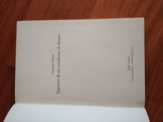 Libro "Appunti di un venditore di donne" Faletti