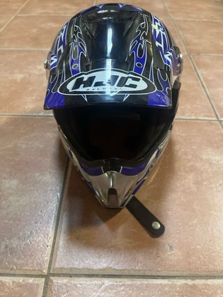 Casco moto cross para niños