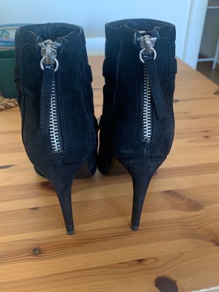 Botines ante tacón Zara