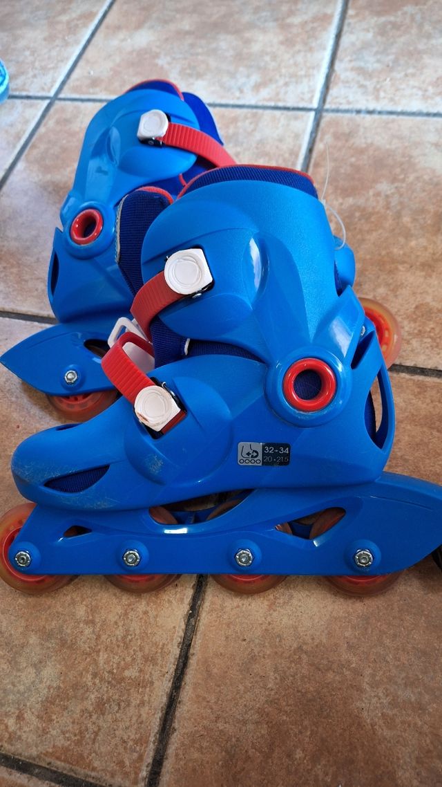 Patines azules decatlon 32-34