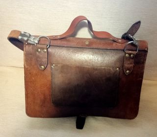 Bolso/cartera/bandolera cuero vintage