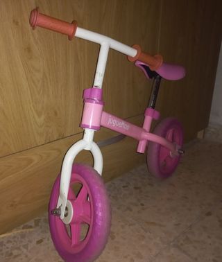 Bicicleta sin pedales