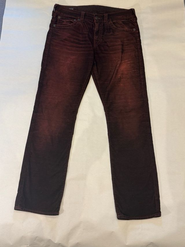 True religion red jeans