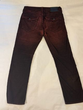 True religion red jeans