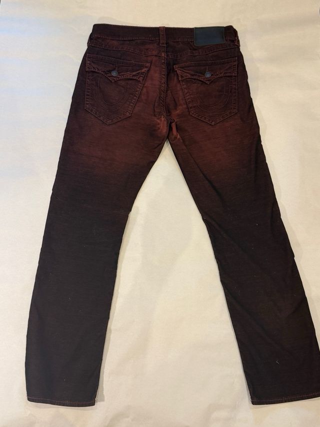 True religion red jeans