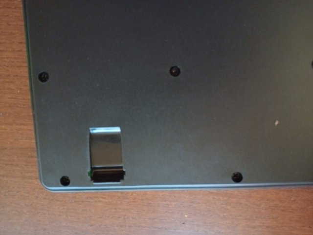 Teclado inalámbrico con led