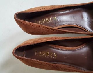 Tacones marrón para mujer Ralph Lauren