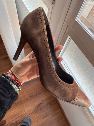 Tacones marrón para mujer Ralph Lauren