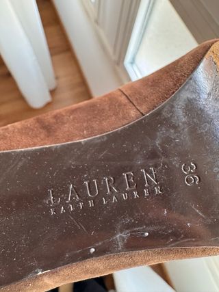 Tacones marrón para mujer Ralph Lauren