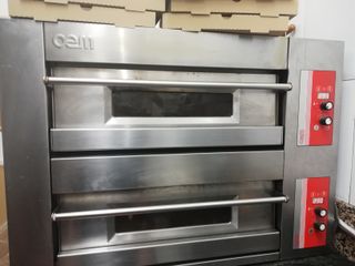 HORNO PIZZAS 2 CÁMARAS HORNEADO