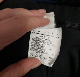 Completo giacca e pantalone nero