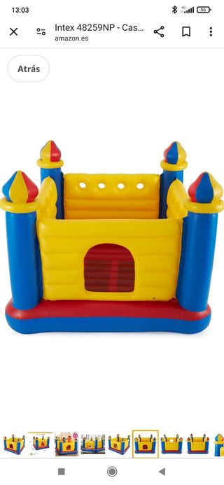 Castillo hinchable niño