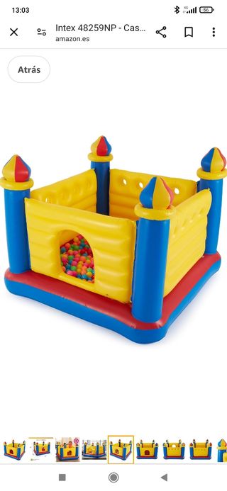 Castillo hinchable niño