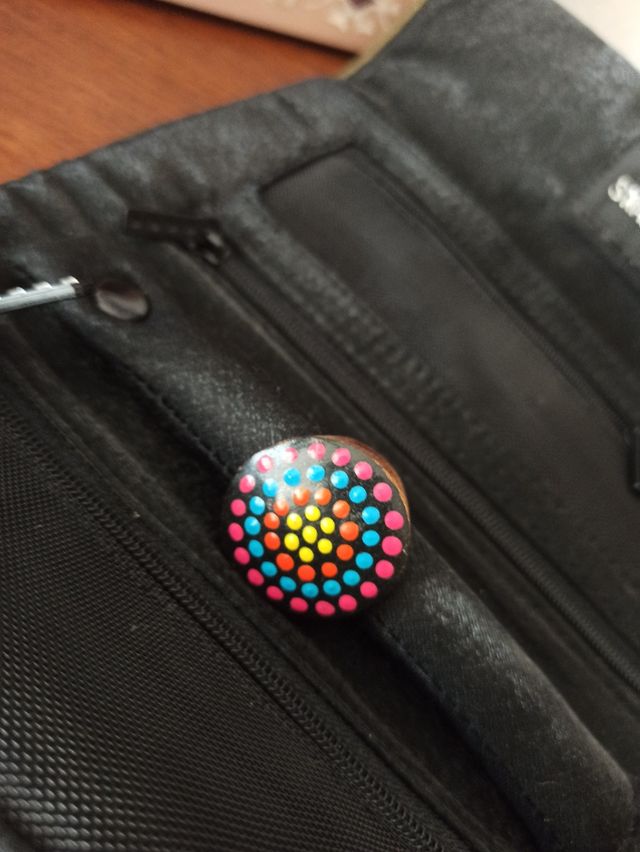 Portagioie raso verde Swarovski 