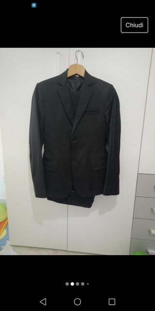 Abito pantaloni gilet più giacca david Hamilton