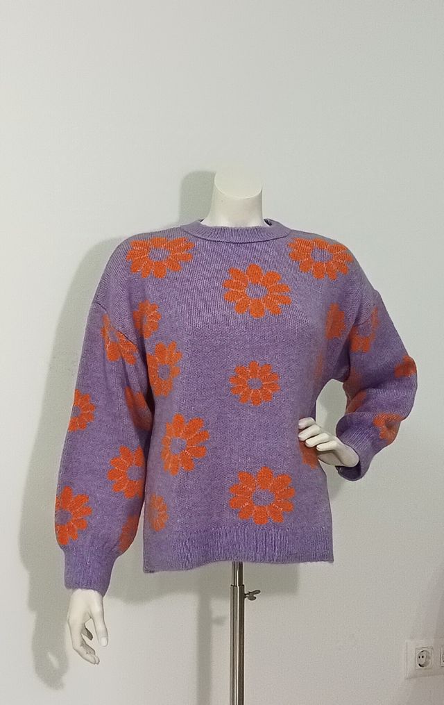 Jersey Stradivarius talla S amplia 