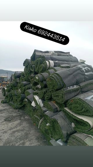 Vendo césped artificial reciclado