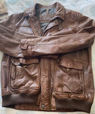 CAZADORA HOMBRE PIEL