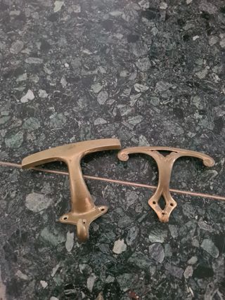 Attaccapanni in ottone