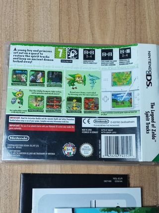 Zelda Spirit tracks DS pal uk