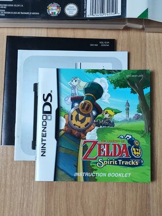 Zelda Spirit tracks DS pal uk