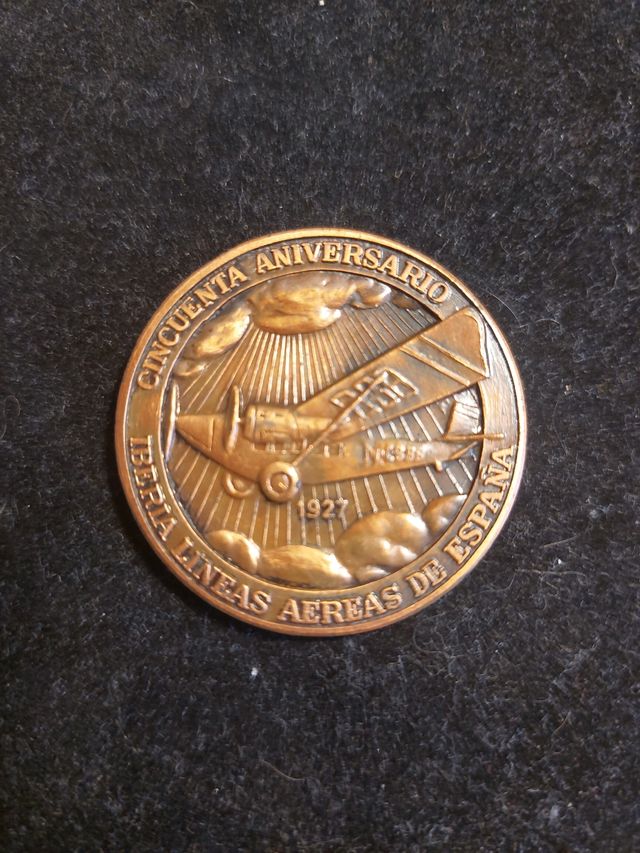 Moneda aniversario Iberia