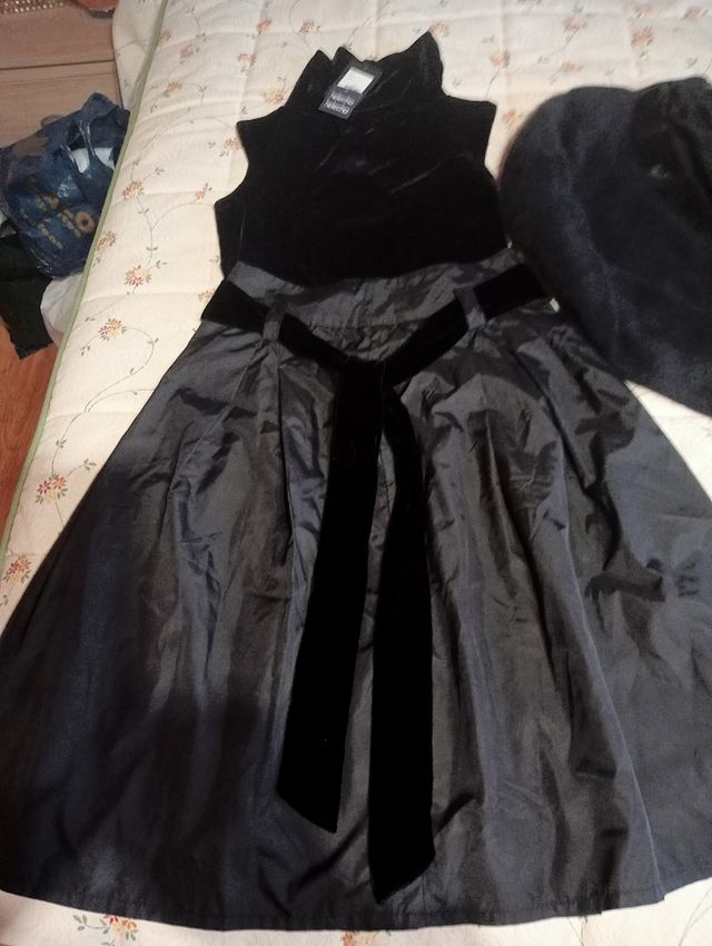 Falda, jersey rebeca.