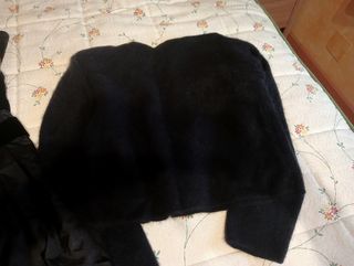 Falda, jersey rebeca.
