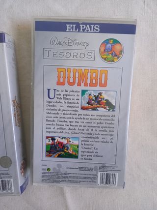 VHS, lote Disney.