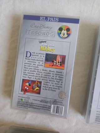 VHS, lote Disney.