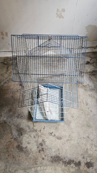 Jaula grande para aves