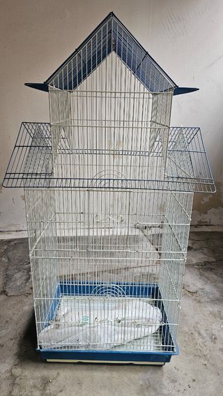 Jaula grande para aves