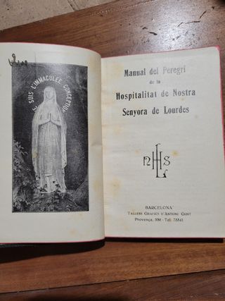 Libro religioso antiguo canciones