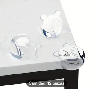 protectores esquinas silicona transparentes niños