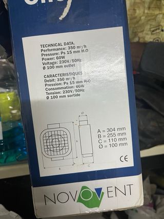 EXTRACTOR DE COCINA  NOVOVENT???????