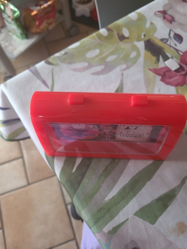 Orologio con sveglia del Milan