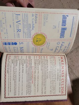 Libro religioso antiguo