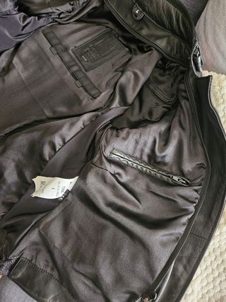 Chaqueta moto mujer 