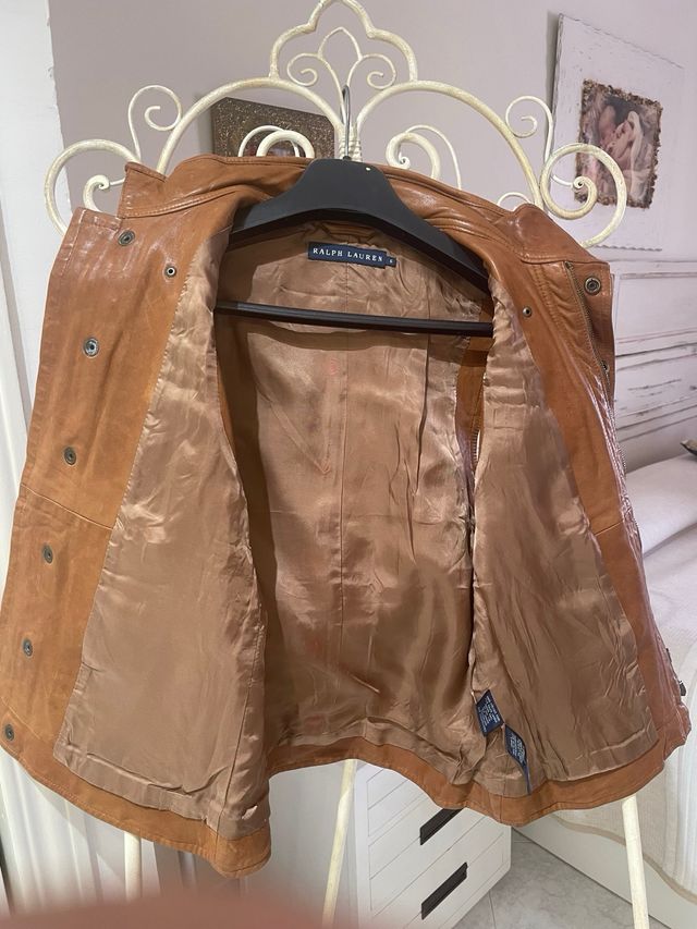Chaleco piel Ralph Lauren