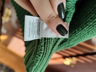 Chaqueta vintage verde