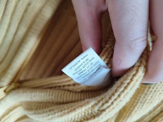 Chaqueta vintage amarilla.