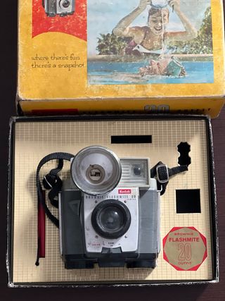 Cámara de fotos antigua