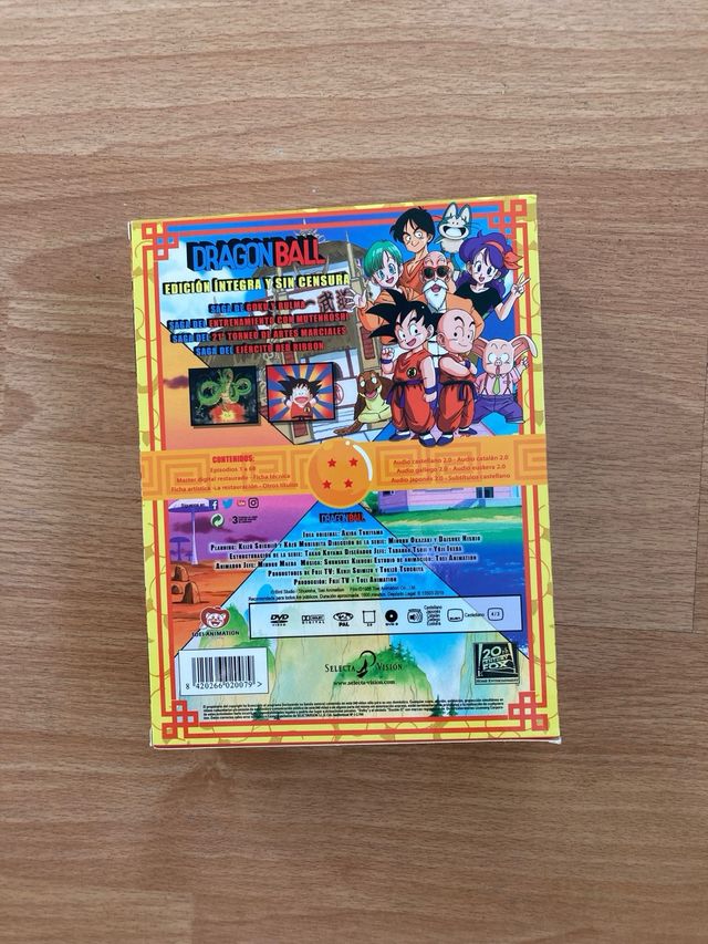 DVD Dragonball Box 1, Ep. 1-68