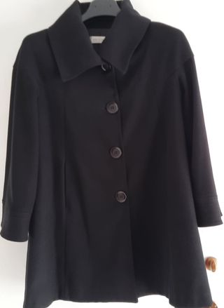 Cappotto nero Made in Italy